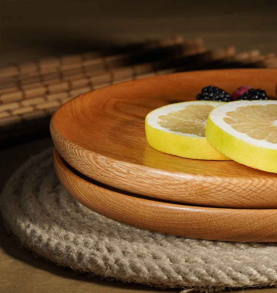 GRAND PLAT EN CHÊNE