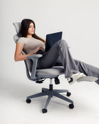 Chaise ergonomique Grey Aura