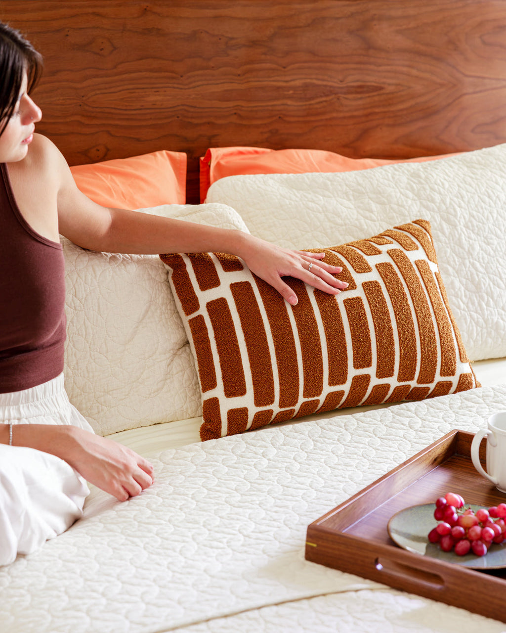 Coussin capitonné à disperser