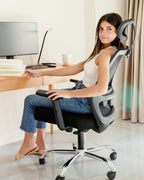 Chaise M5 en maille noire