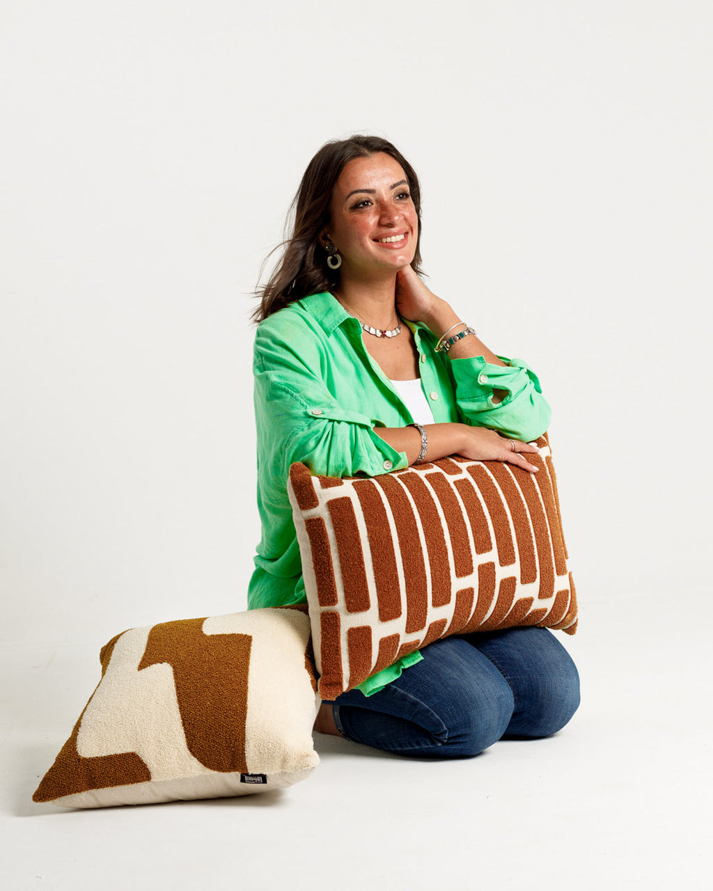 Coussin capitonné à disperser