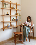 ÉTAGÈRE EN CHÊNE D'ALTITUDE