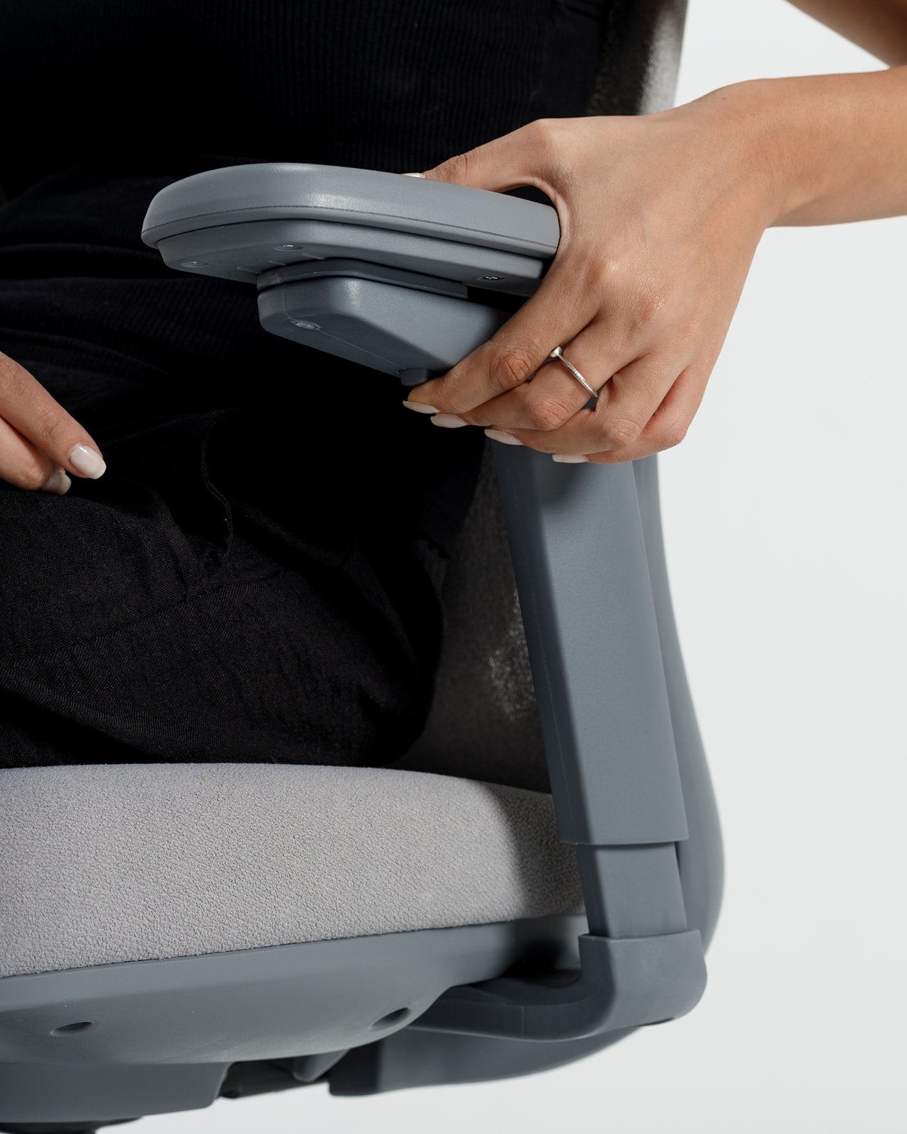 Chaise ergonomique Grey Aura