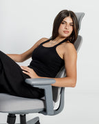 Chaise ergonomique Grey Aura