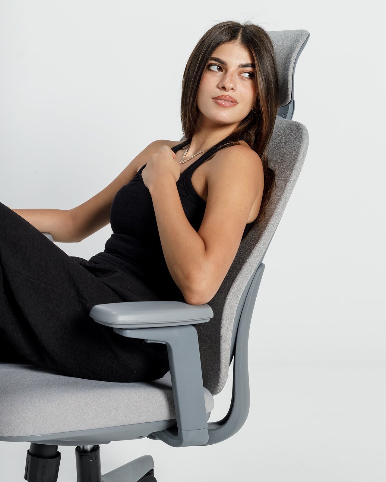 Chaise ergonomique Grey Aura