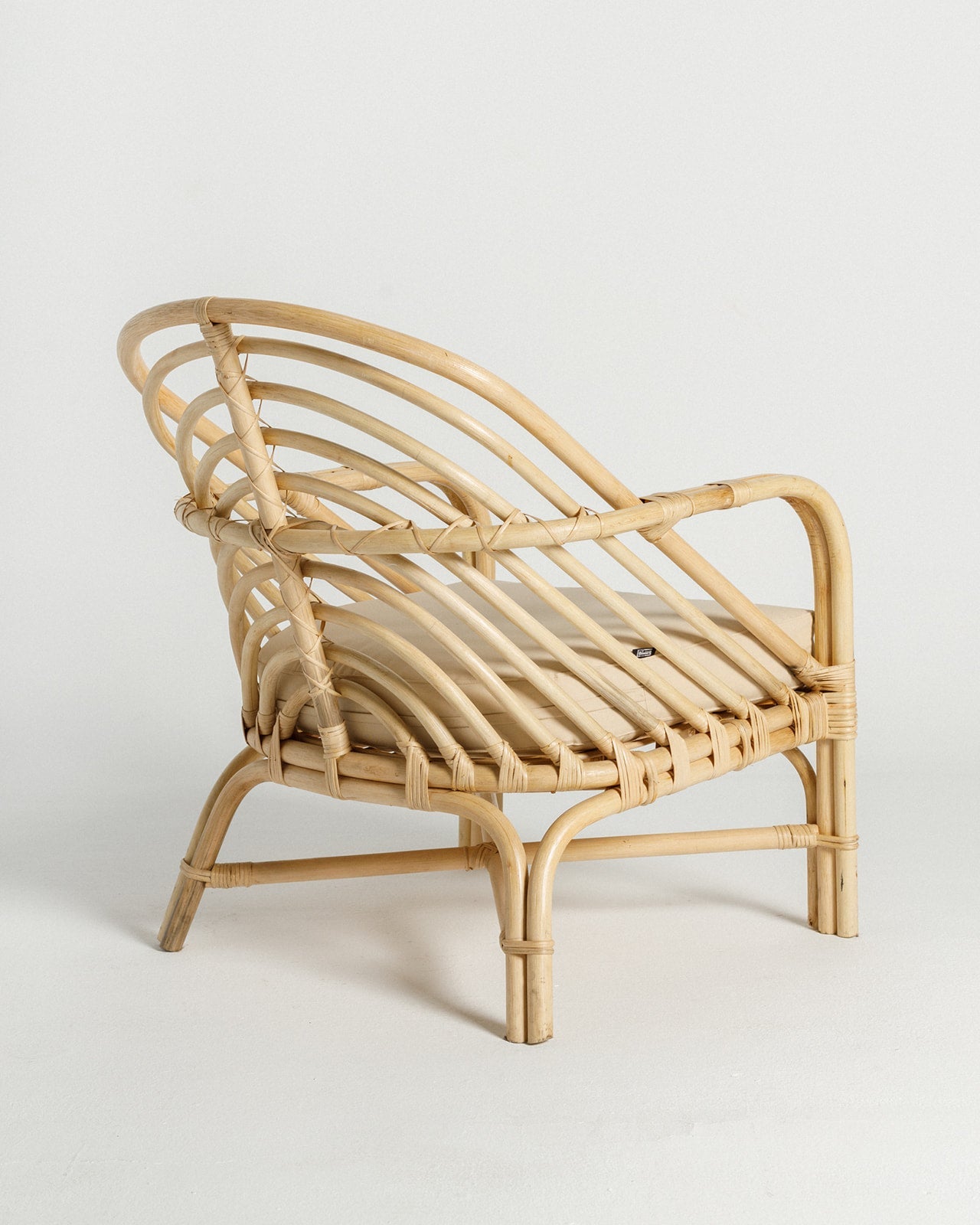 Vilaa Boho Chaise en bambou côtier