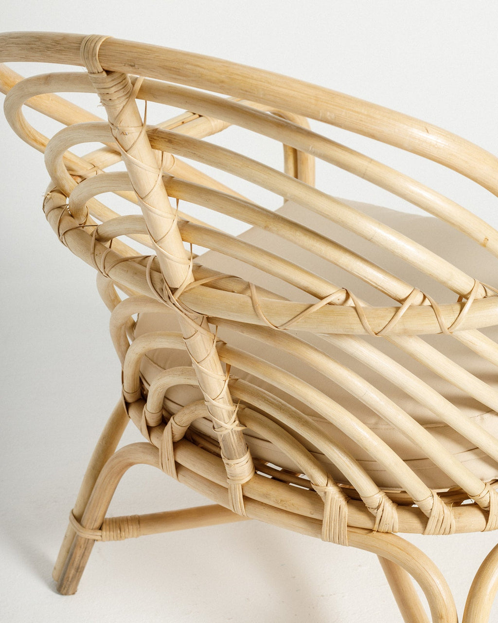 Vilaa Boho Chaise en bambou côtier