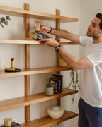 ÉTAGÈRE EN CHÊNE D'ALTITUDE