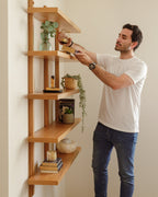 ÉTAGÈRE EN CHÊNE D'ALTITUDE