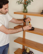 ÉTAGÈRE EN CHÊNE D'ALTITUDE