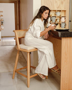 Chaise haute en rotin Trixie