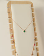 Présentoir à bijoux en bambou pour table