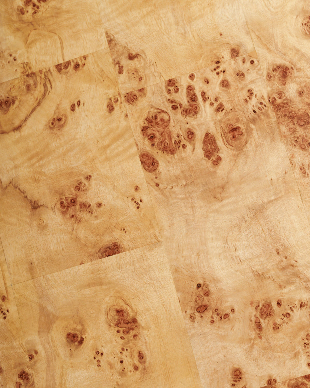 Table basse ronde en loupe