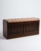 Banc de rangement à chaussures secret 