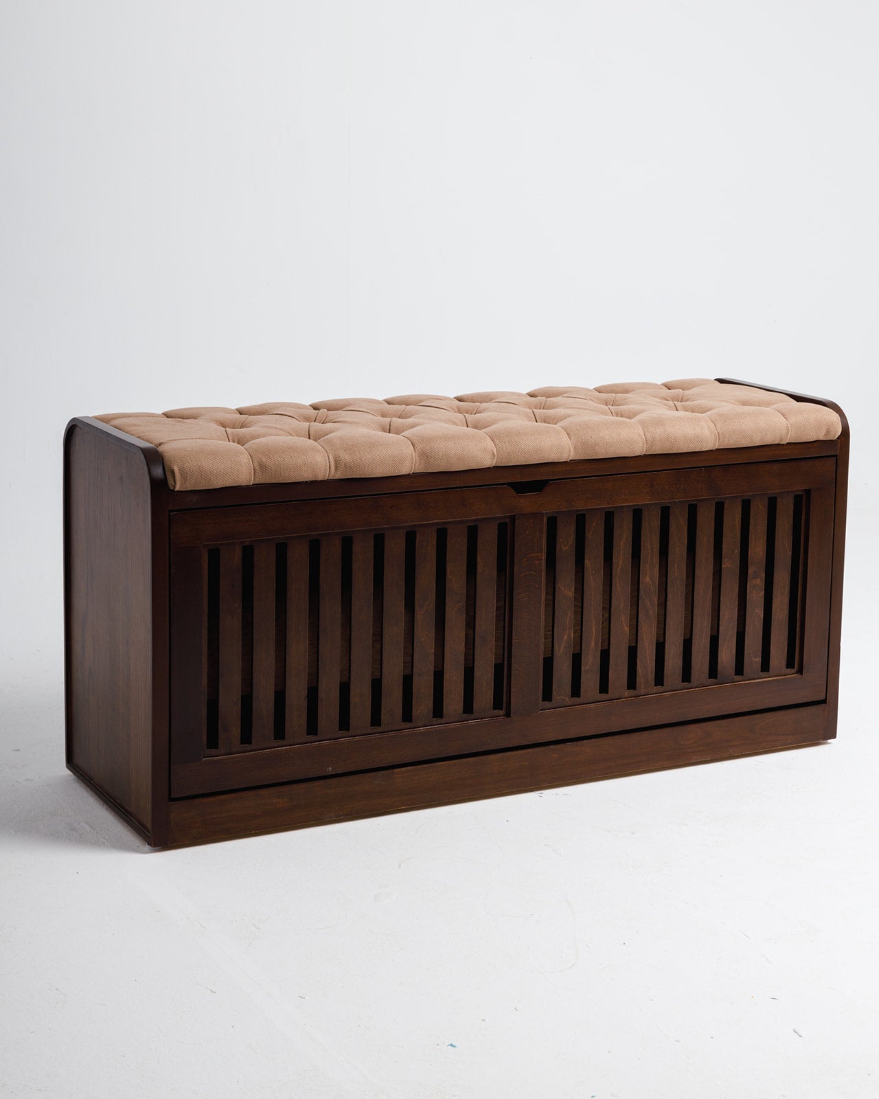 Banc de rangement à chaussures secret 