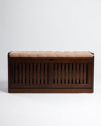 Banc de rangement à chaussures secret 