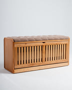 Banc de rangement à chaussures secret 