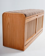 Banc de rangement à chaussures secret 