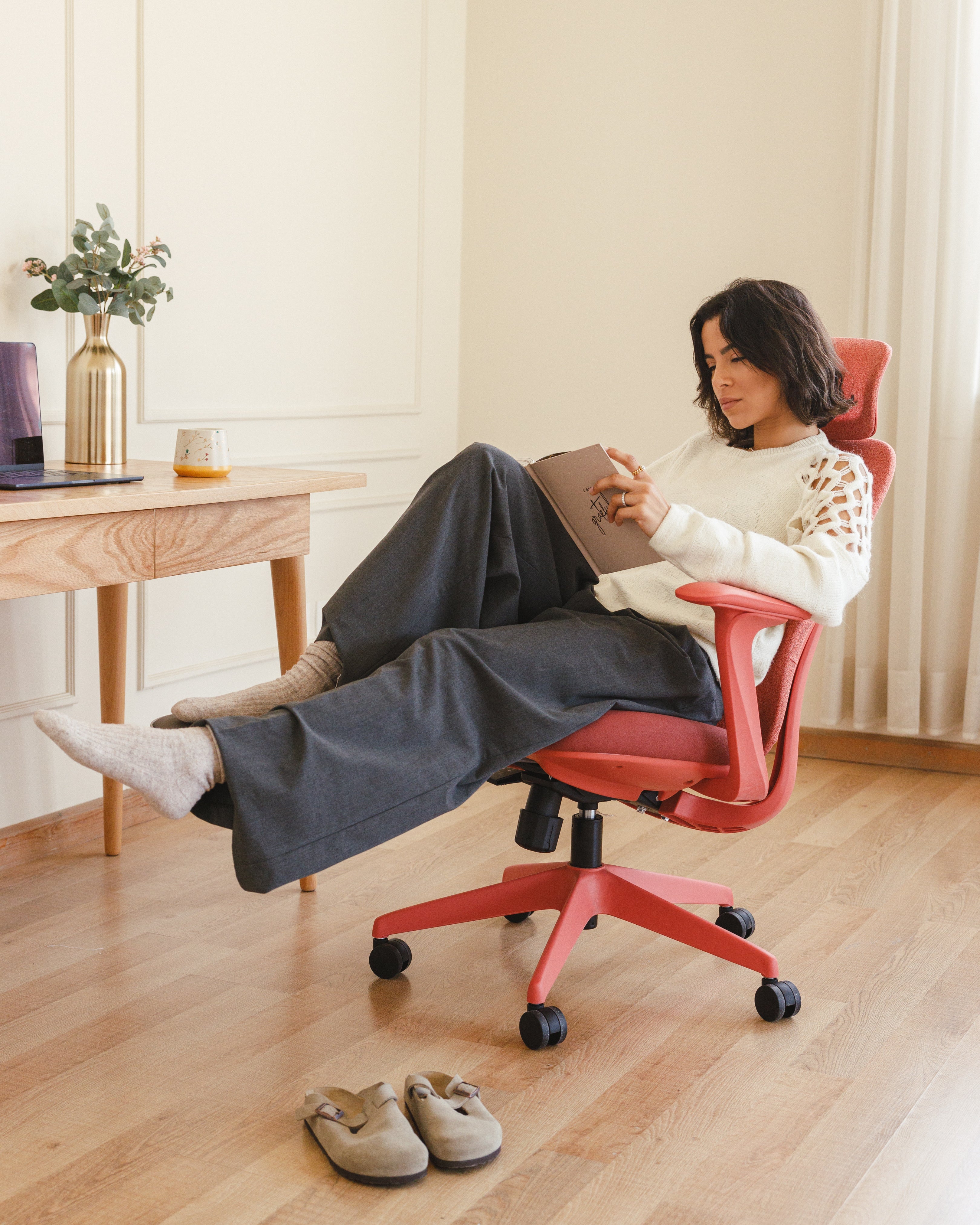 Chaise ergonomique Red Aura