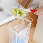 Sac poubelle suspendu en acier inoxydable