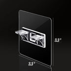 Supports d'étagère - 4 clips adhésifs pour étagères