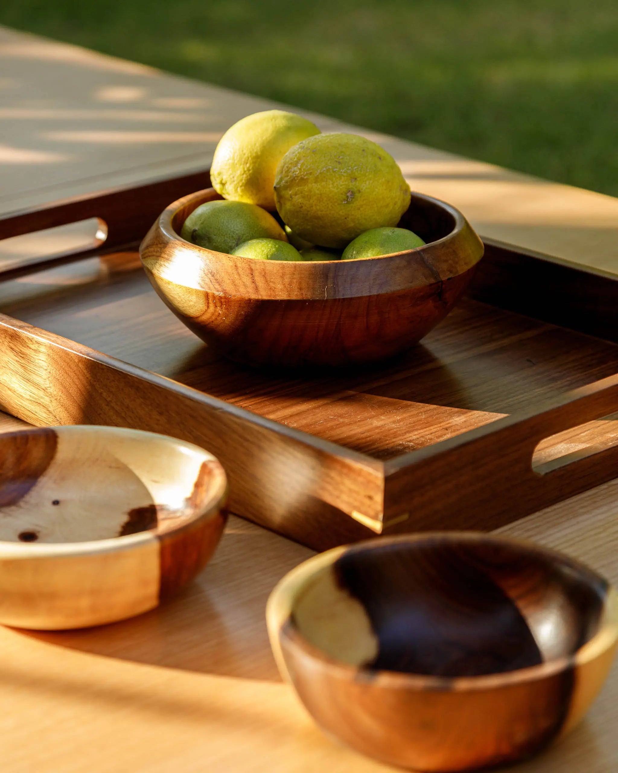 bol de service moyen en bois