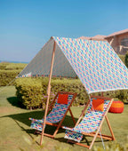 Tente de plage joyeuse