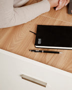 Bureau pliable ovale