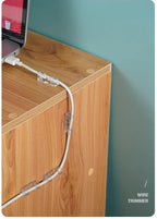 16 clips de gestion de câbles auto-adhésifs