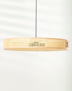 Lustre en rotin