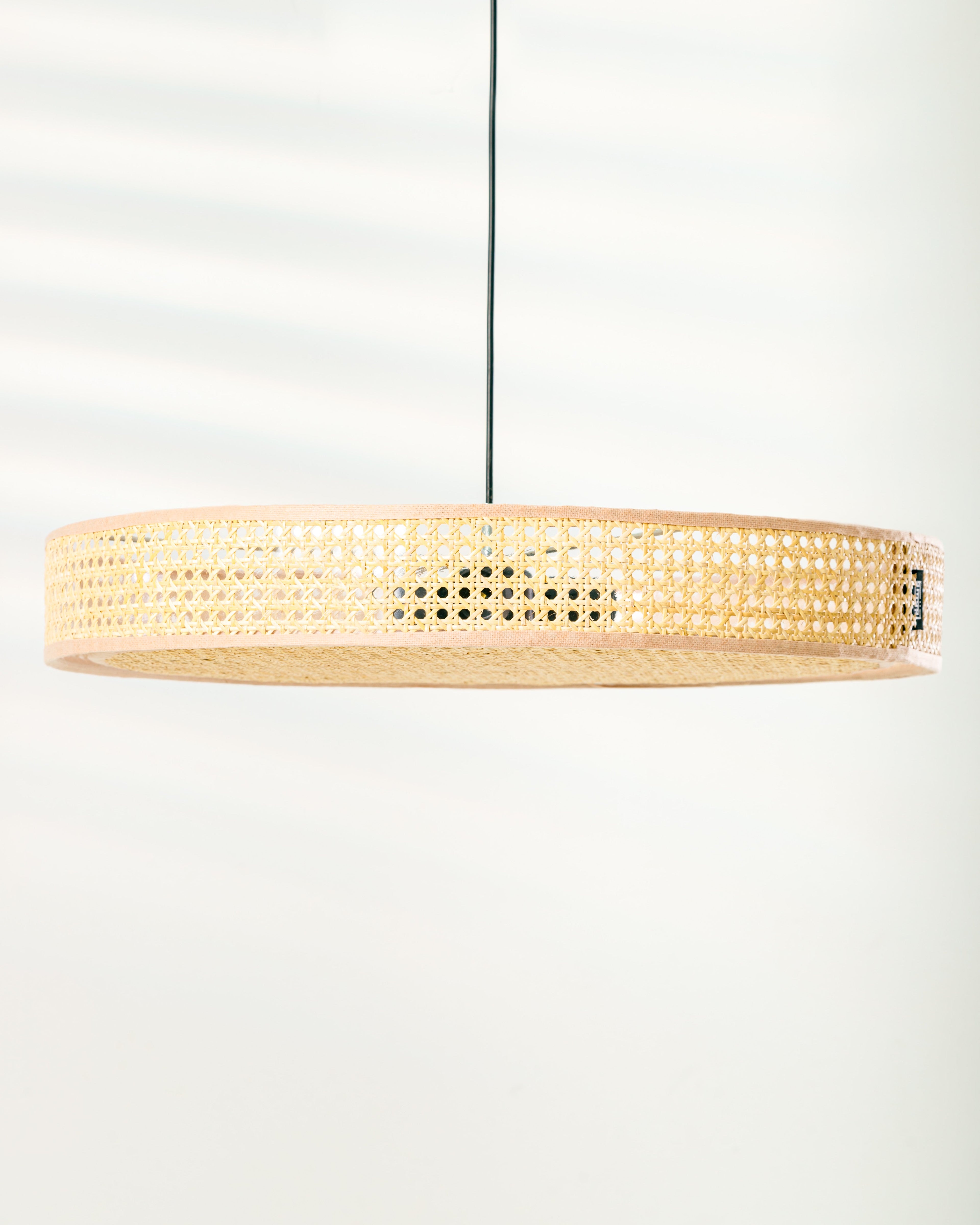 Lustre en rotin