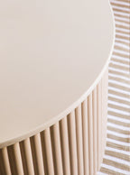 TABLE BASSE GRAND BLANC CASSÉ PALAIS