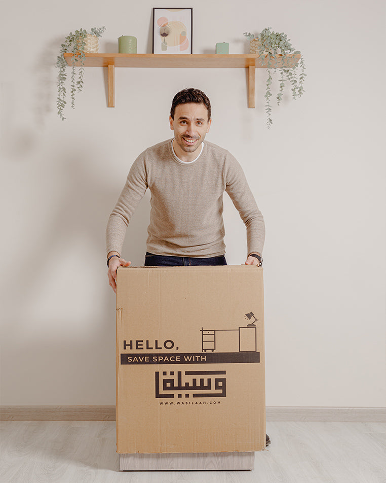 Bureau pliable ovale