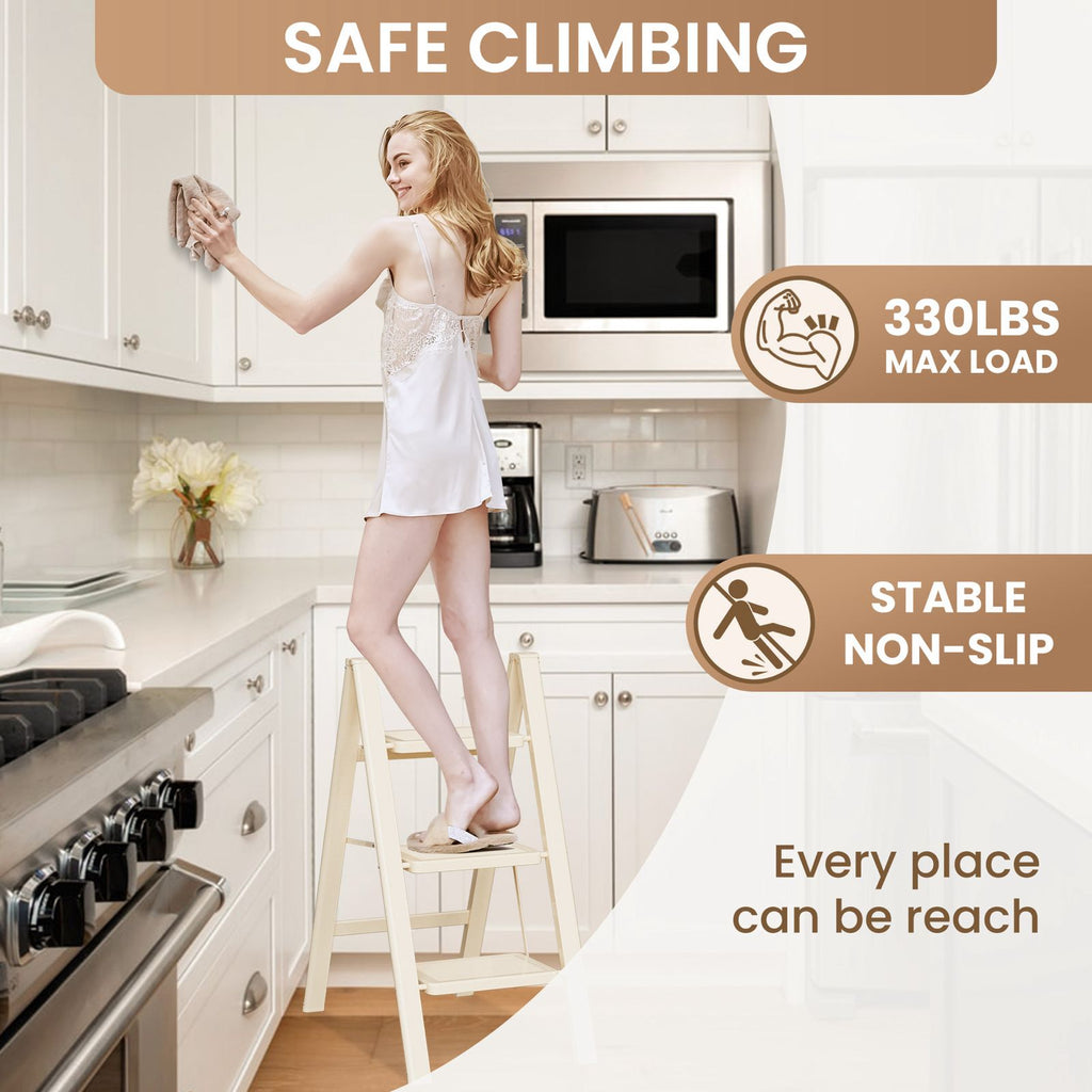 Échelle pliante à 3 marches