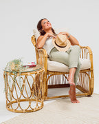 Table d'appoint Paon